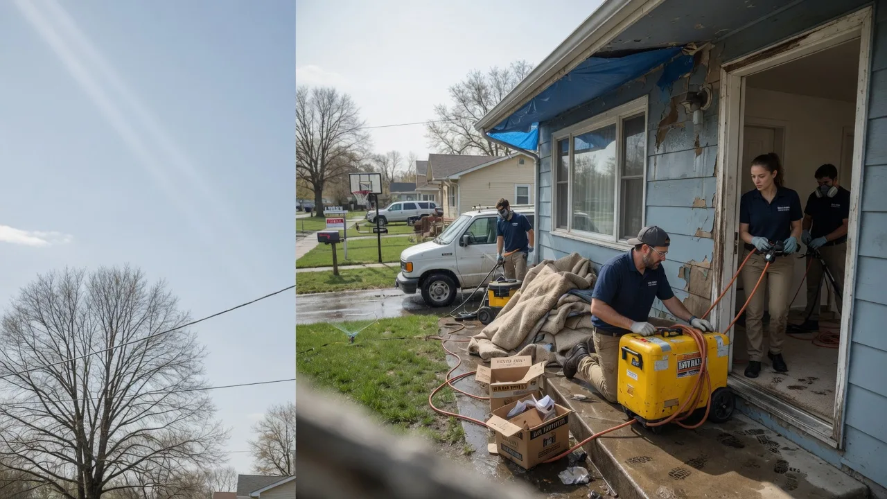 Basement Flood Cleanup in Makoti, ND near me